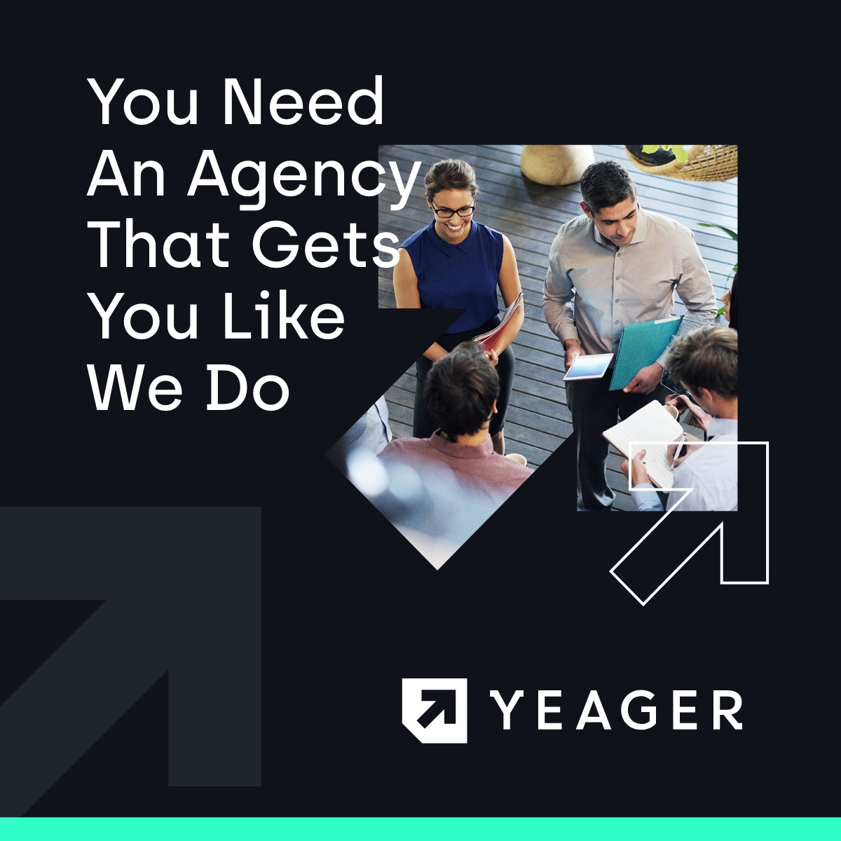 Yeager Marketing logo